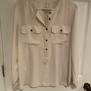 Off white Loft blouse